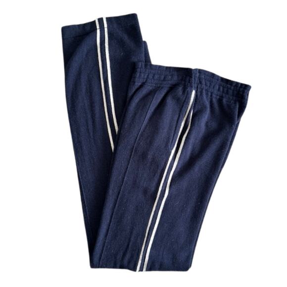 Naked Cashmere “Dylan” Track Pants – 100% Cashmere Lounge Pants, Navy - Picture 2 of 6